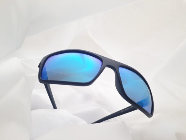 CLARK MATTE BLACK BLUE MIRROR - Image 4