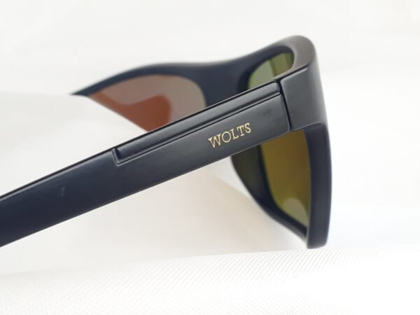 CLARK MATTE BLACK BLUE MIRROR - Image 5