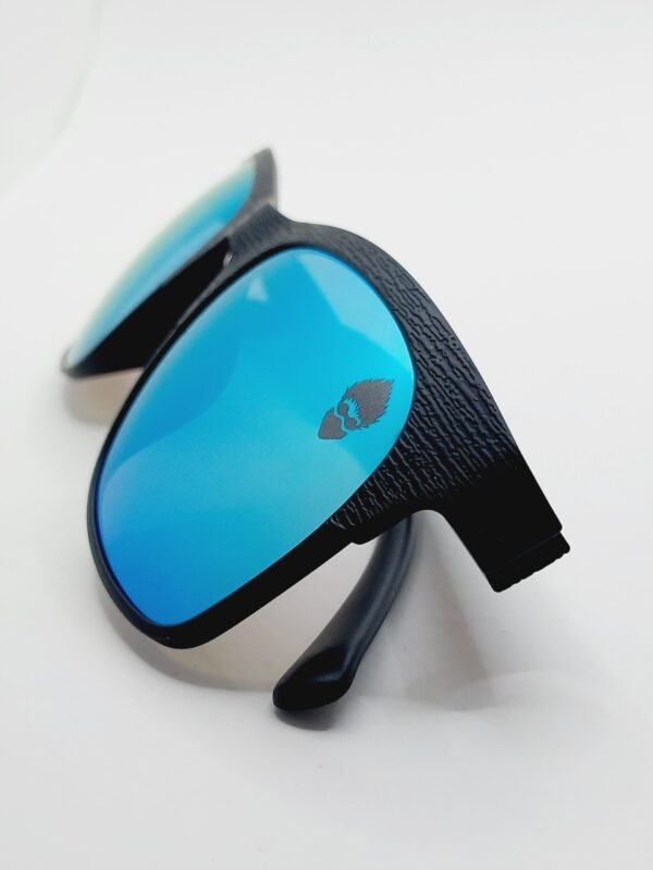 WARLOCK MATTE BLACK BLUE MIRROR - Image 3