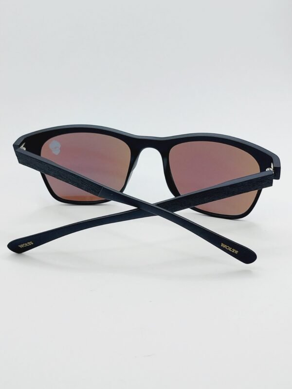 WARLOCK MATTE BLACK BLUE MIRROR - Image 5