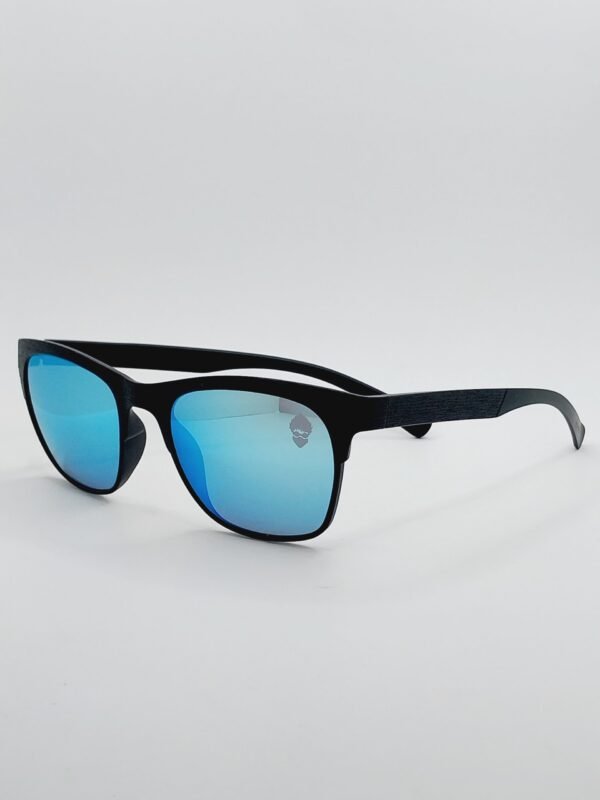 WARLOCK MATTE BLACK BLUE MIRROR - Image 6