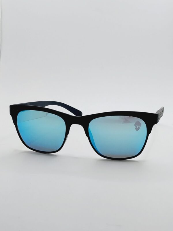 WARLOCK MATTE BLACK BLUE MIRROR - Image 8