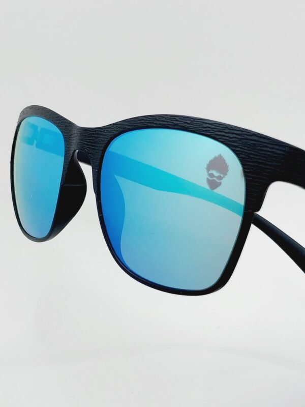 WARLOCK MATTE BLACK BLUE MIRROR - Image 10