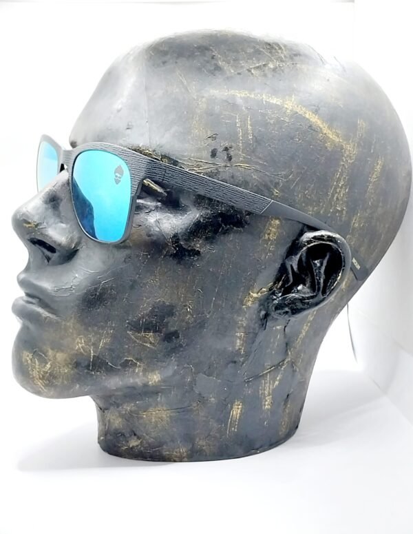 WARLOCK MATTE BLACK BLUE MIRROR - Image 12
